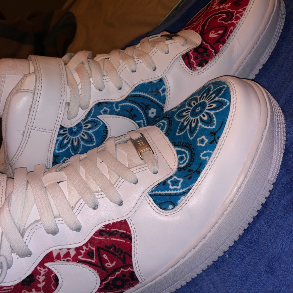 Custom Air Force 1 bandana
